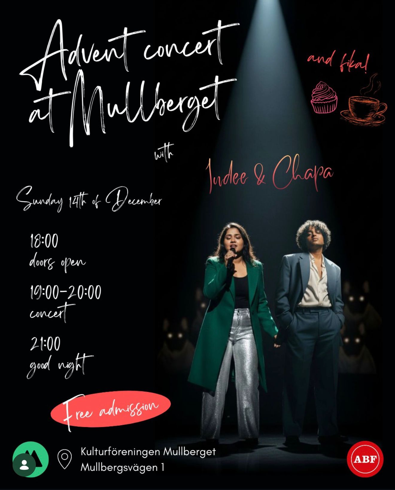 Advent Concert Poster